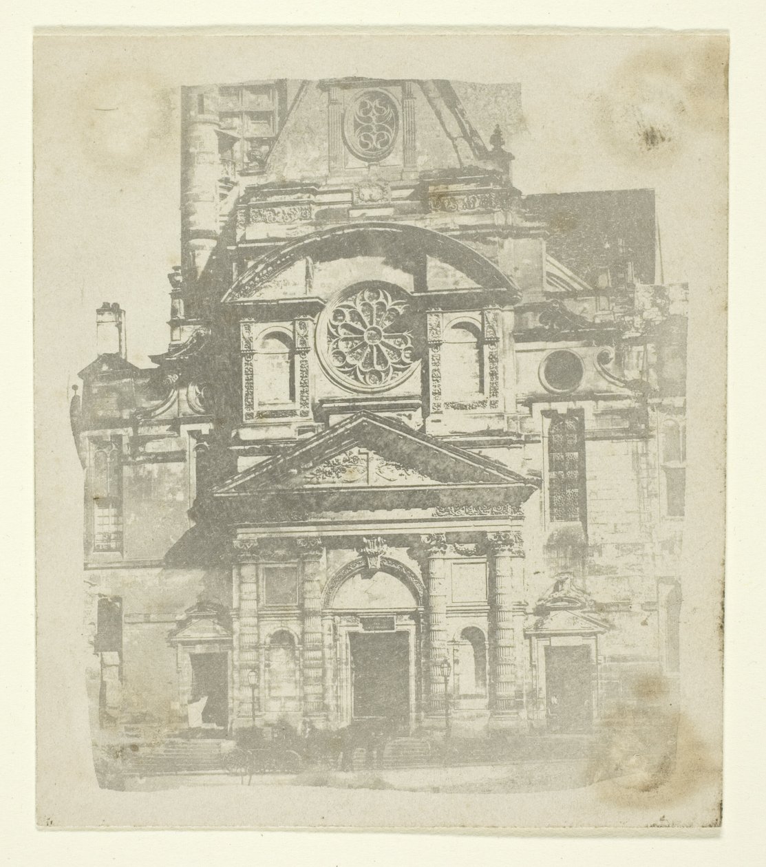 St. Etienne du Mont, fasáda od William Henry Fox Talbot