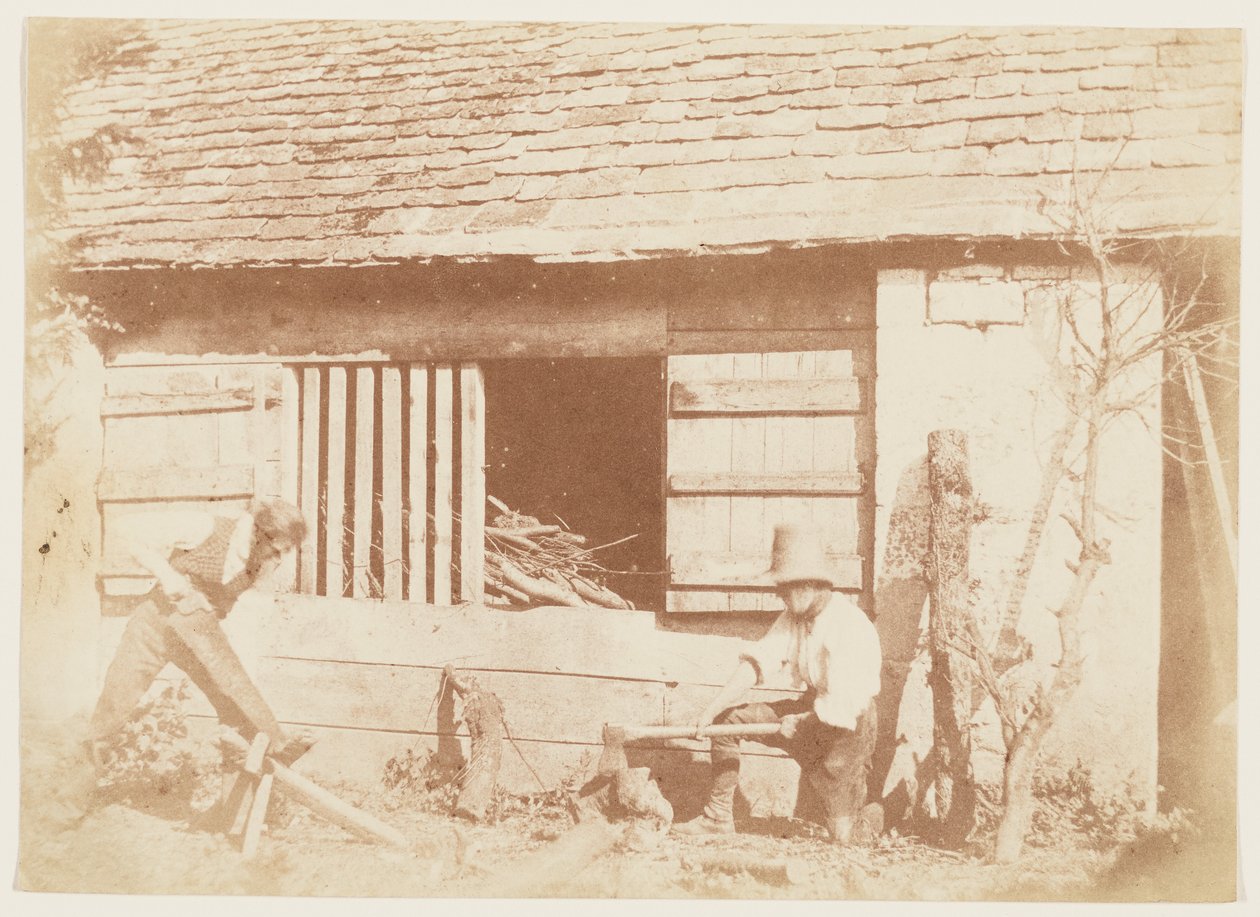 Dřevorubci od William Henry Fox Talbot