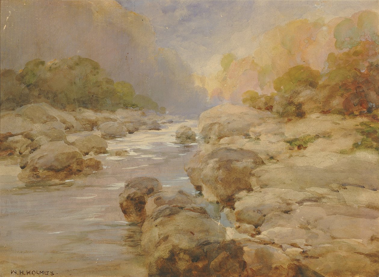 Unmodified Rock Creek, asi 1910. od William Henry Holmes