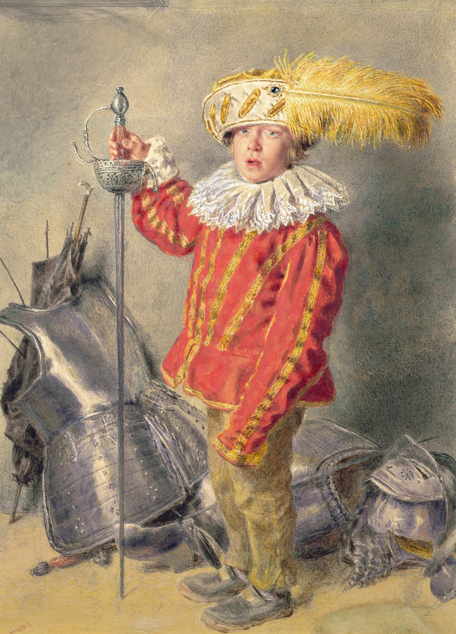 Odvážný bojovník od William Henry Hunt