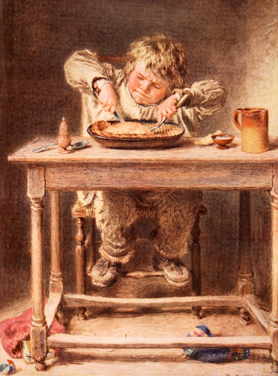 Útok, 1834 od William Henry Hunt