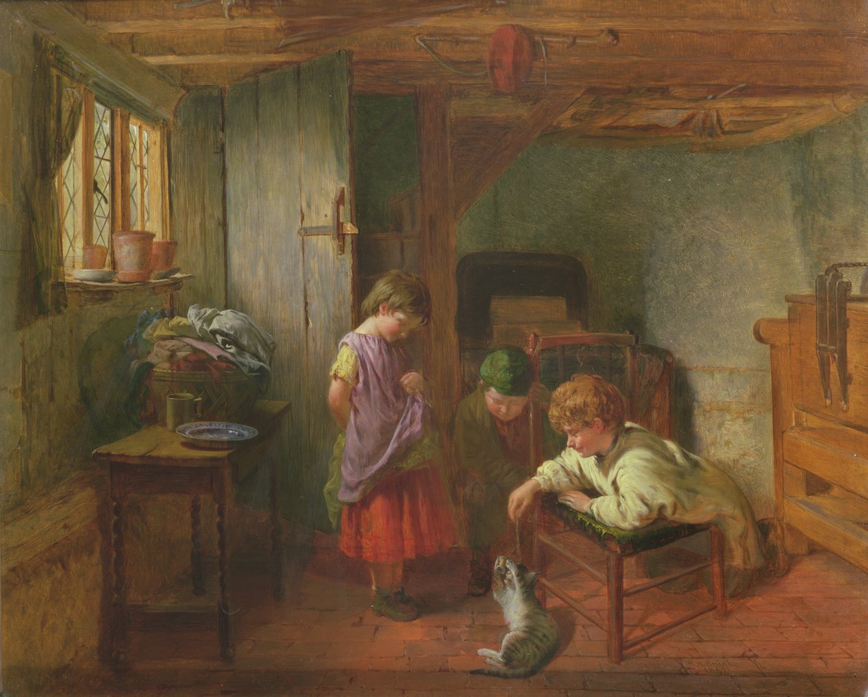 Playmates od William Henry Knight