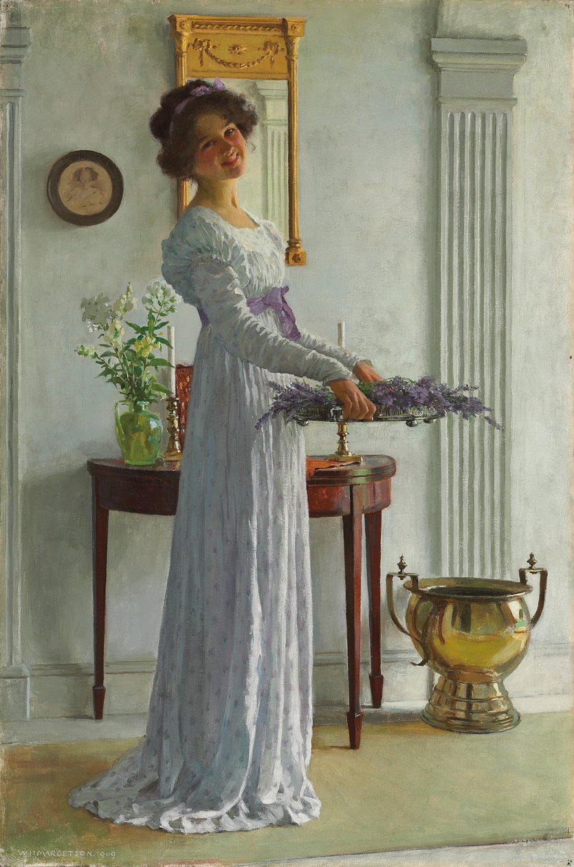 Čerstvá levandule od William Henry Margetson
