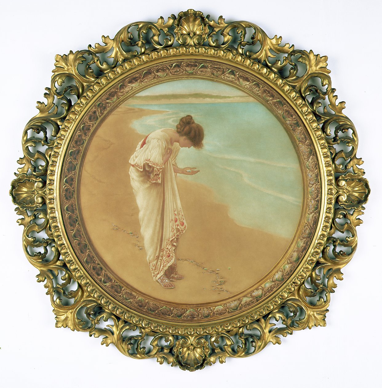 Moře má své perly (mezzotinta) od William Henry Margetson