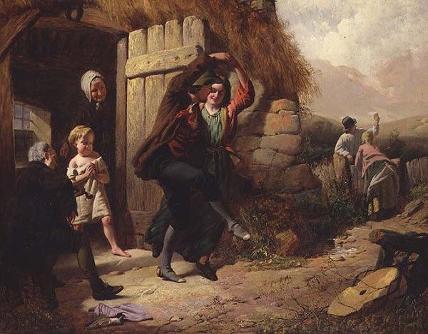 Country tanečníci od William Henry Midwood