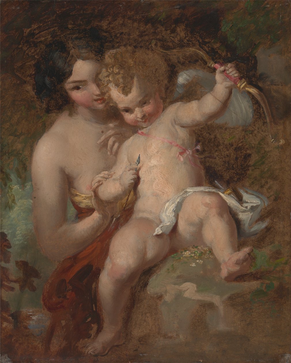 Cupid ozbrojený od William Hilton