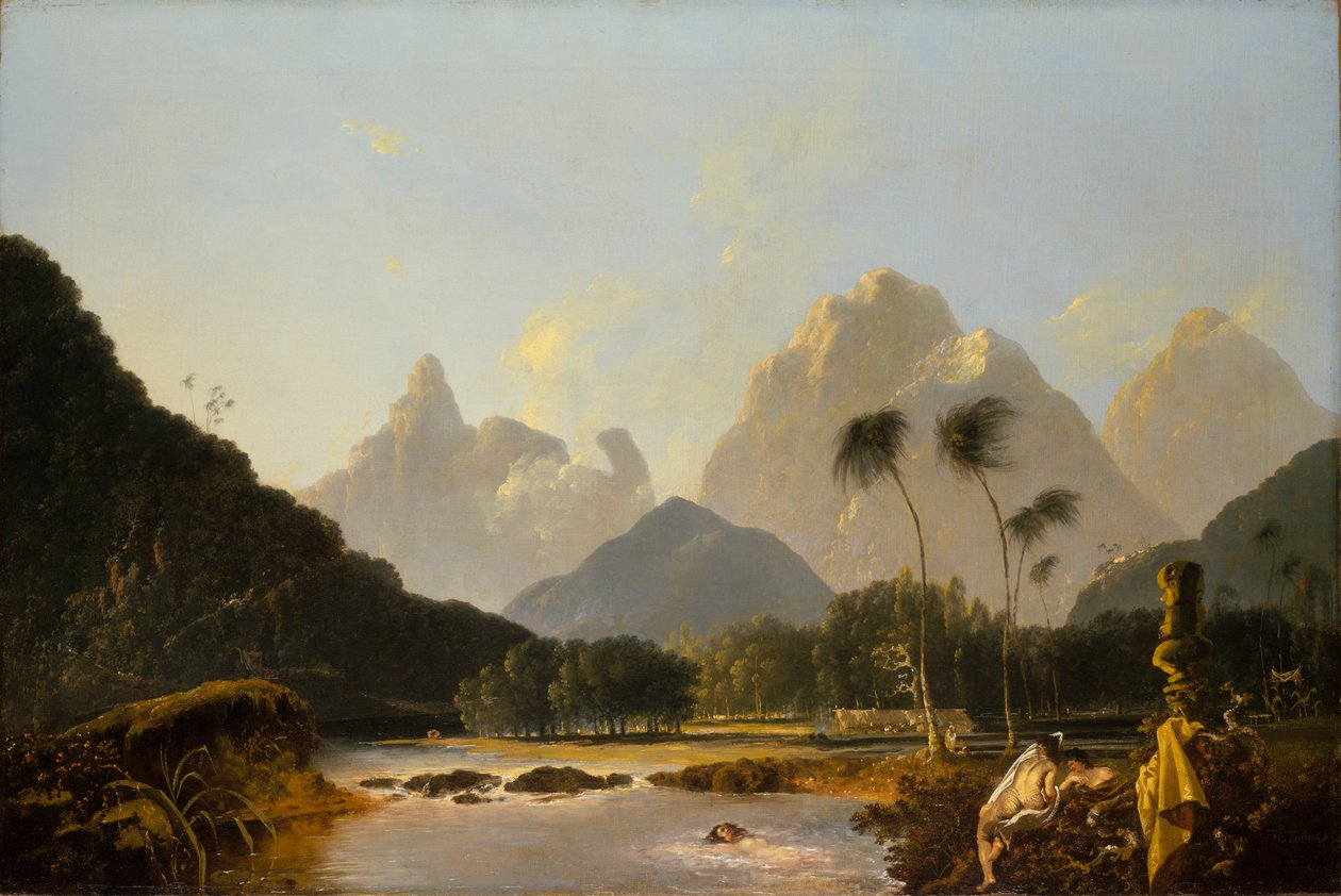 Zátoka Oaitepeha, Tahiti od William Hodges