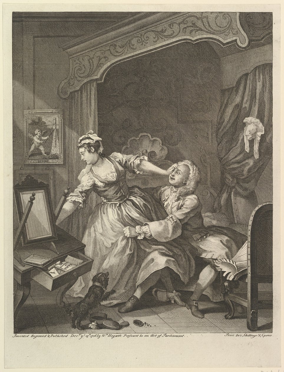 Před 15. prosincem 1736. od William Hogarth
