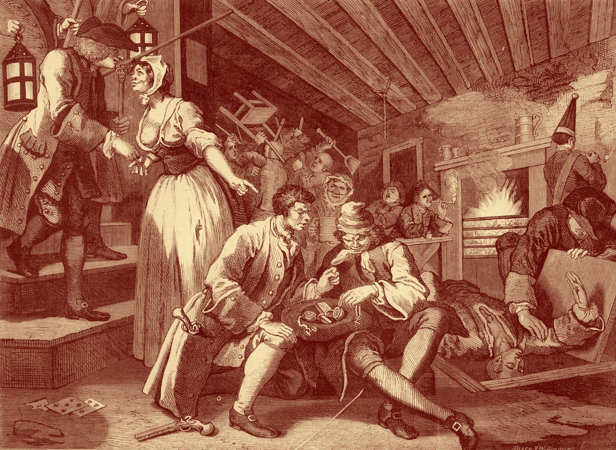 Průmysl a nečinnost od Williama Hogartha od William Hogarth