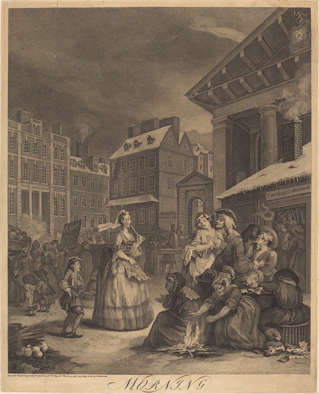 Ráno od William Hogarth