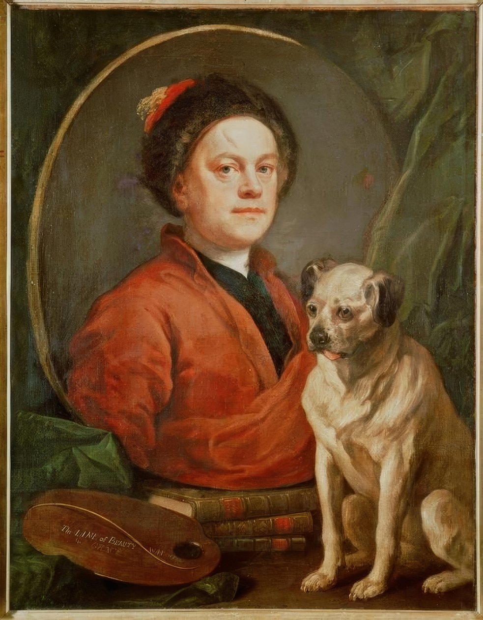 Autoportrét od William Hogarth