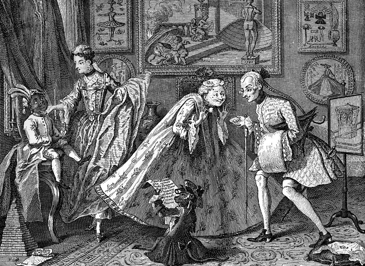 Taste in High Life, 1746. od William Hogarth