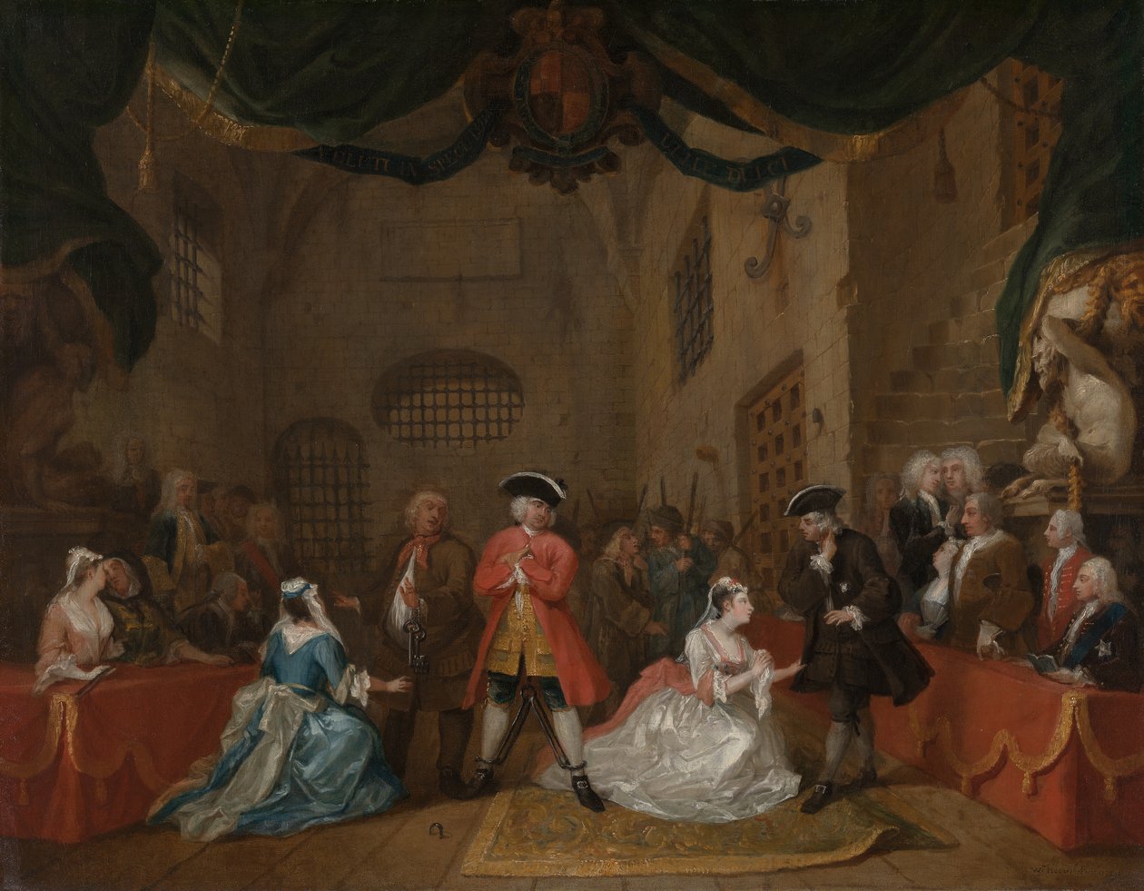 Žebrácká opera, 1729. od William Hogarth