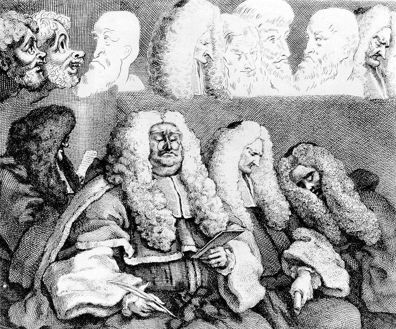Lavička, 1758. od William Hogarth