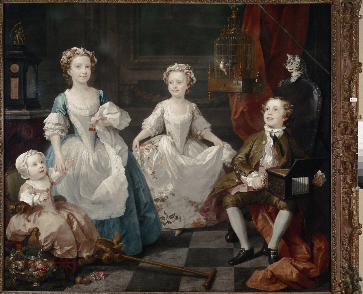 Děti Grahamovy od William Hogarth