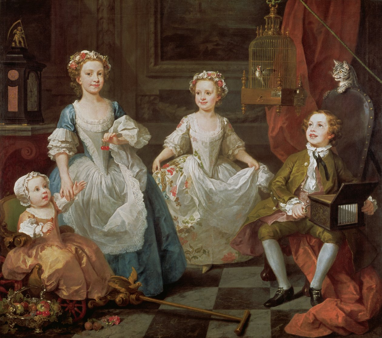 Grahamovy děti, 1742 od William Hogarth