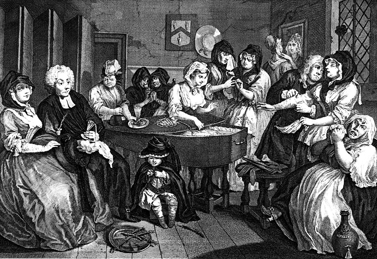 The Harlots Progress, 1733 od William Hogarth