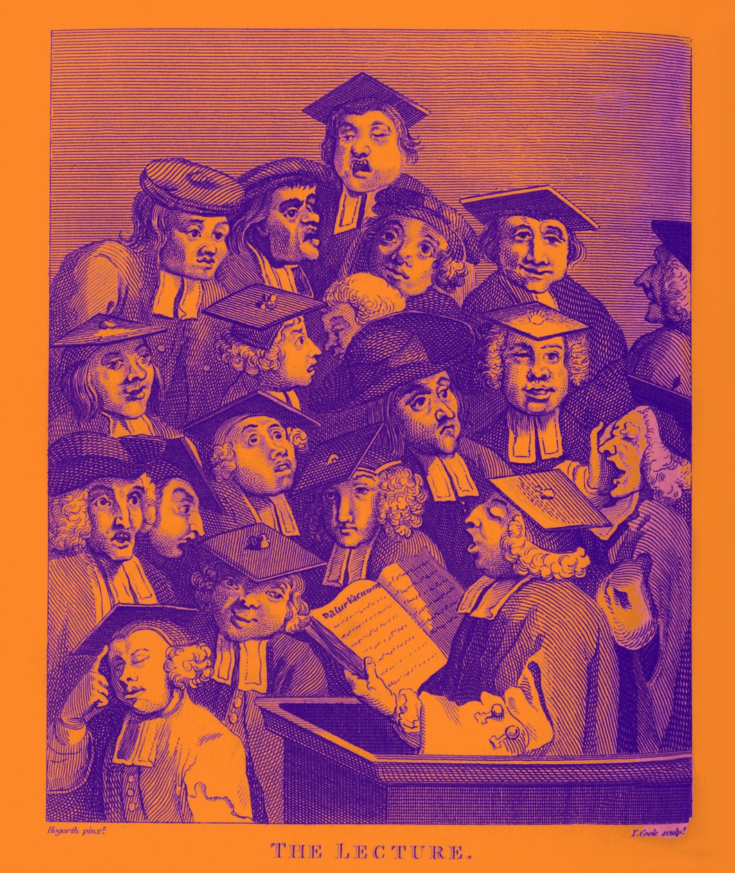 Přednáška Williama Hogartha od William Hogarth