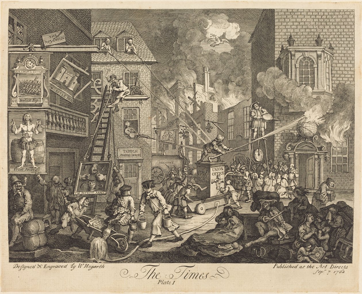 The Times, pl.1 od William Hogarth