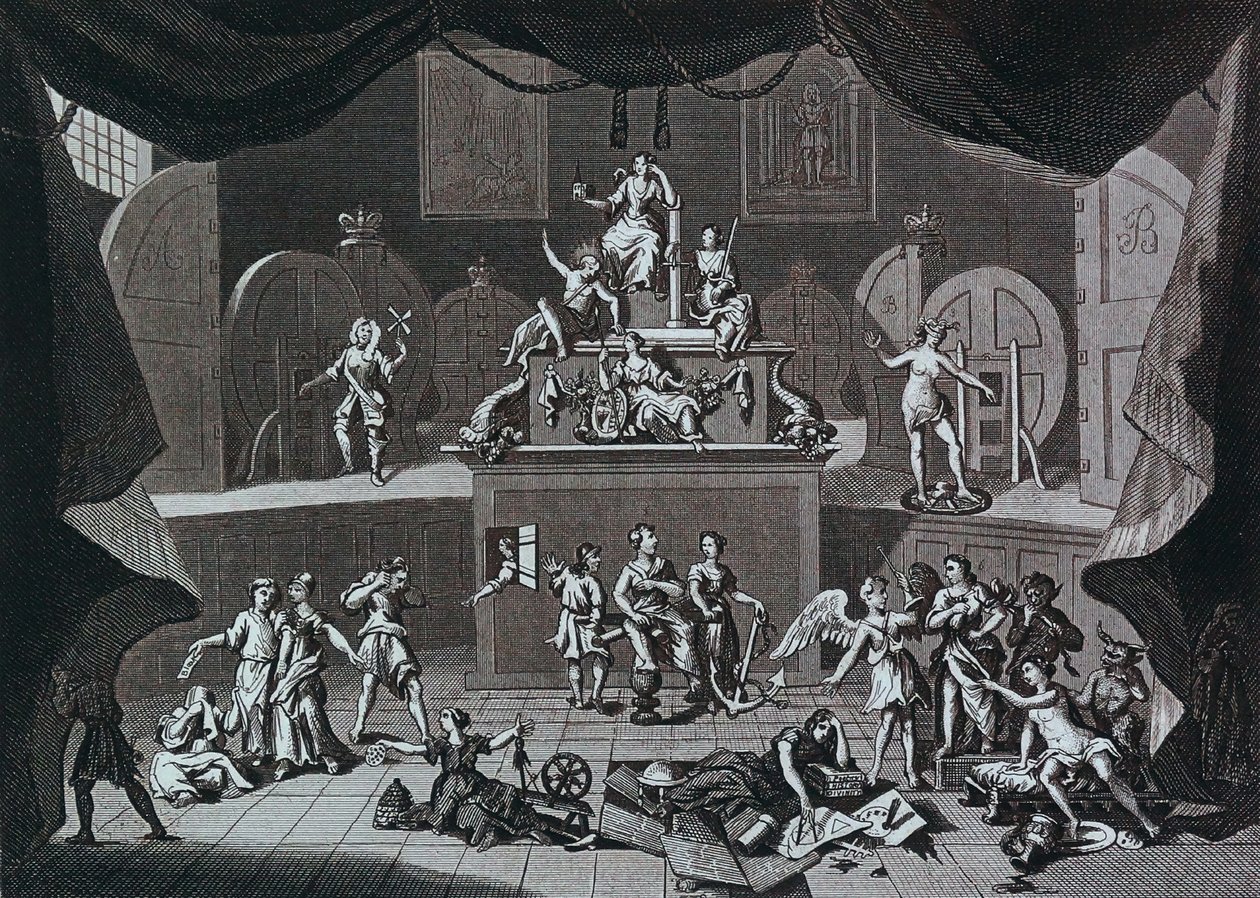 Loterie od William Hogarth