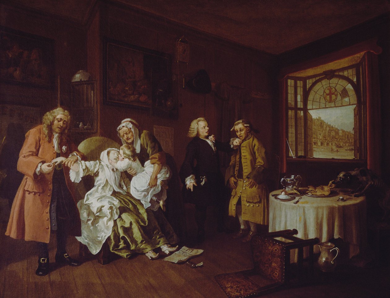 Neznámý obrázek od William Hogarth