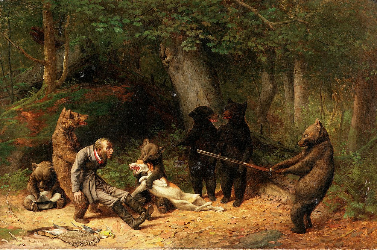 Making Game of the Hunter, 1880 od William Holbrook Beard