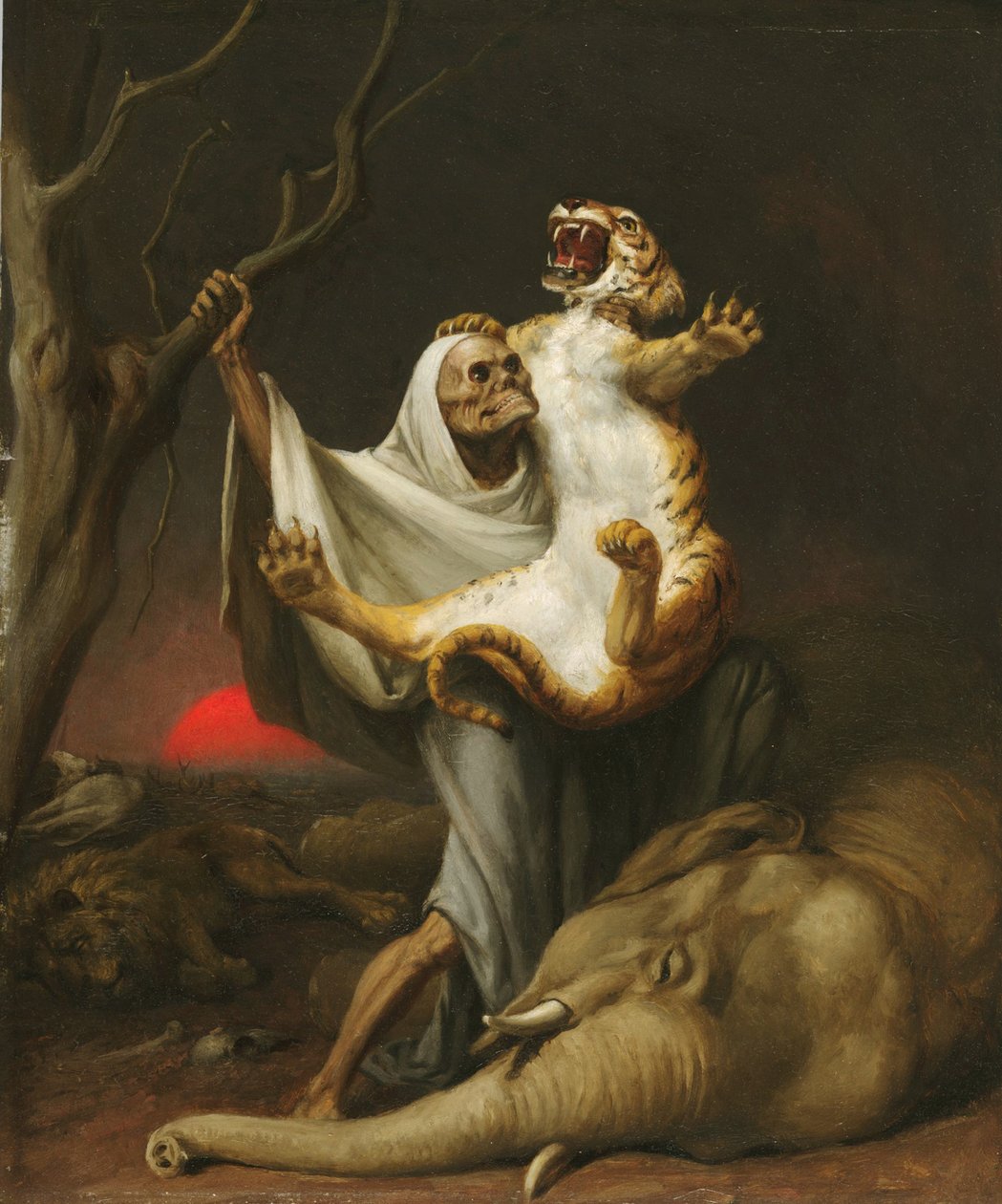 Síla smrti, kolem roku 1890. od William Holbrook Beard