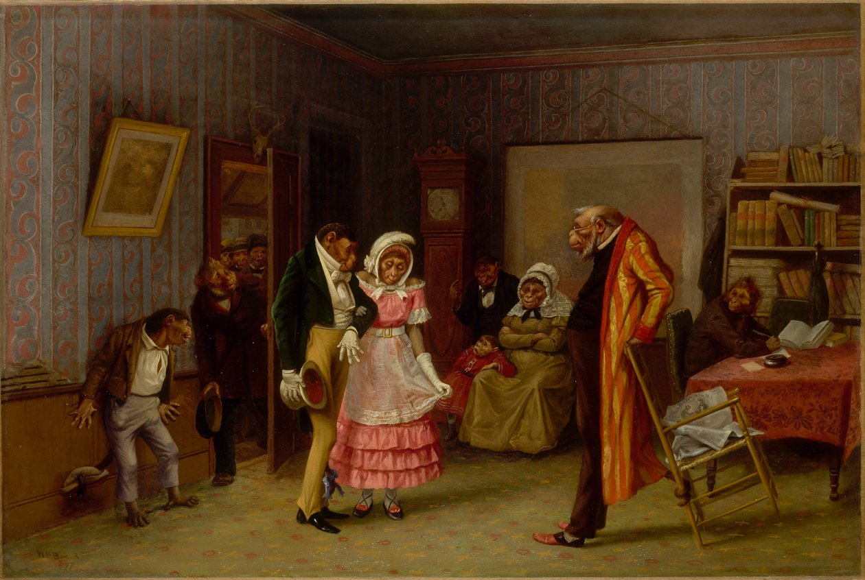 Zápas na útěku od William Holbrook Beard