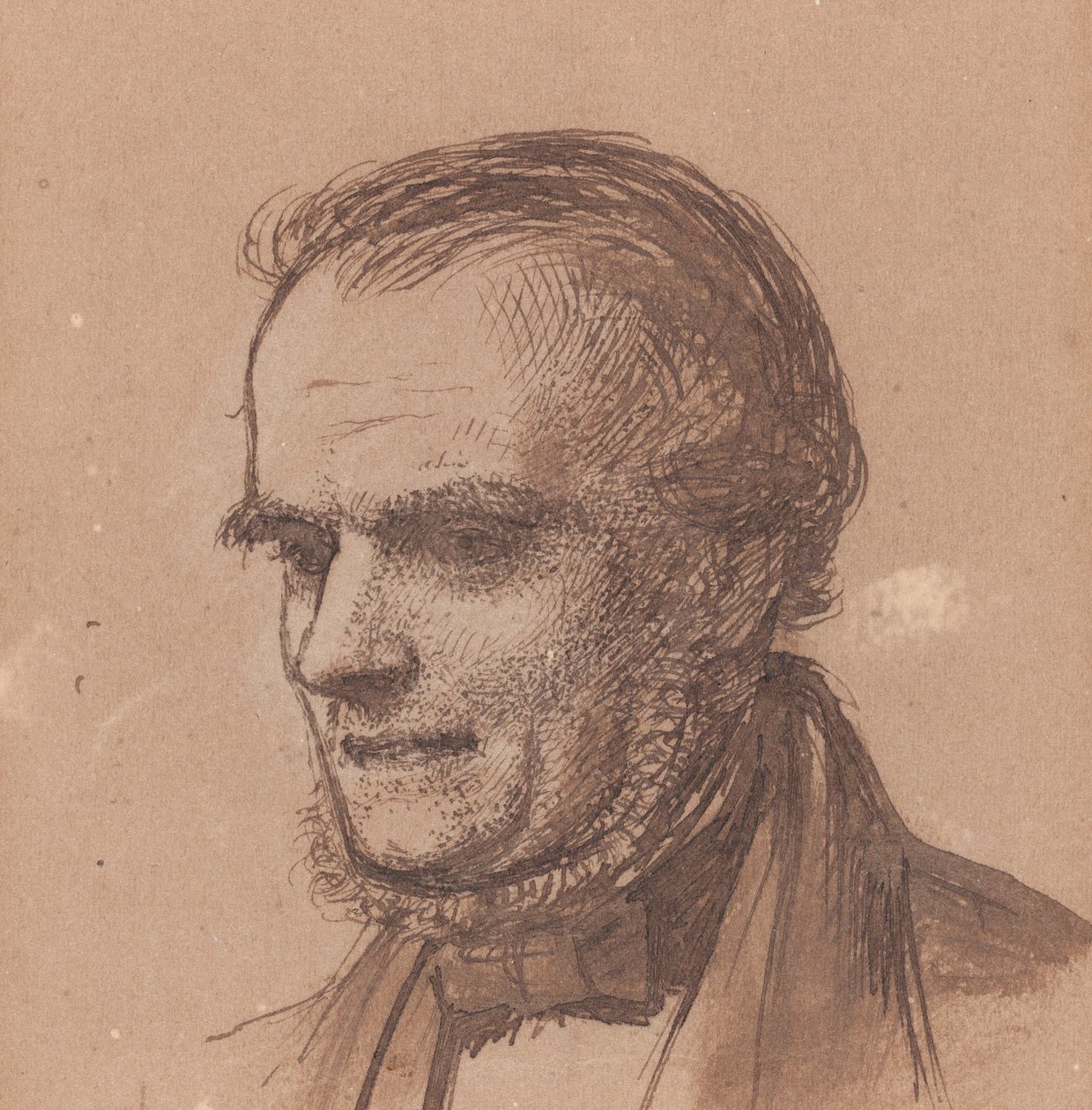 Umělcův otec, William Hunt od William Holman Hunt