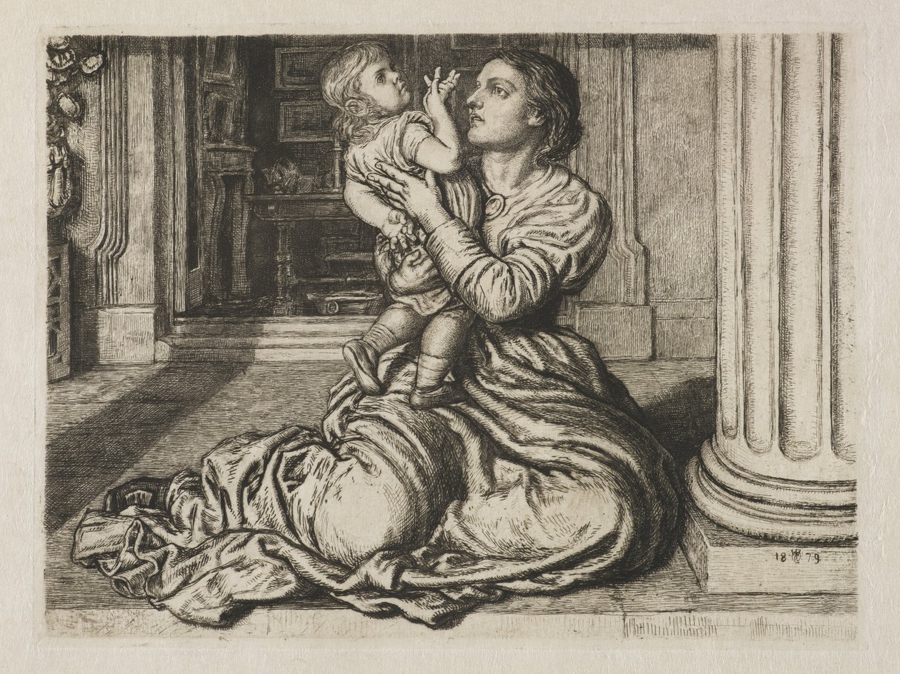 Odchod otce na dovolenou od William Holman Hunt
