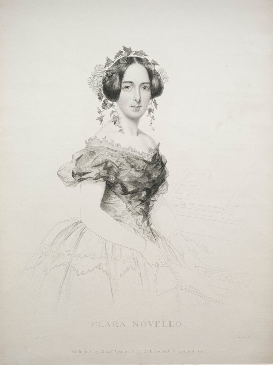 Clara Novello, 1852. od William Humphreys