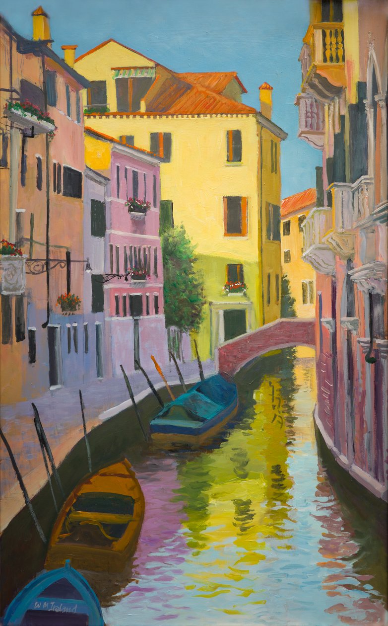 Burano Canal (ropa na palubě) od William Ireland
