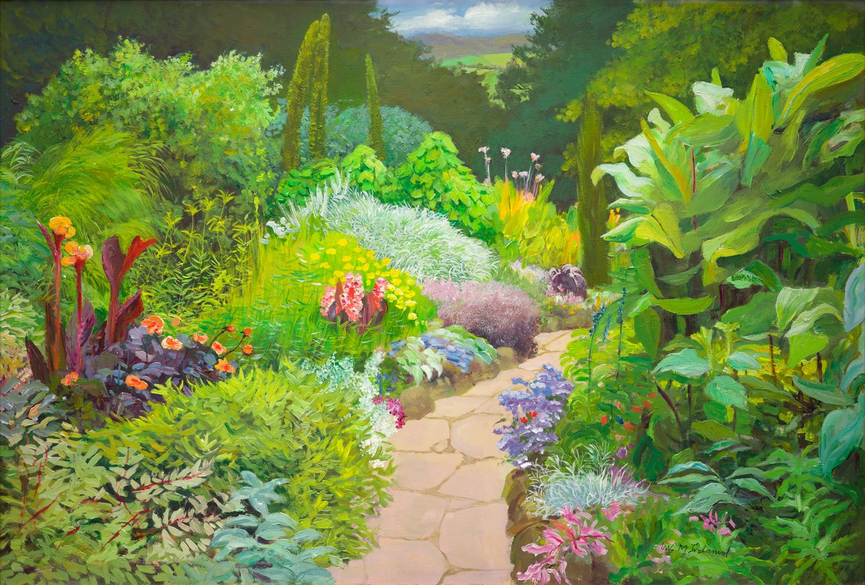 Lush (olej na palubě) od William Ireland