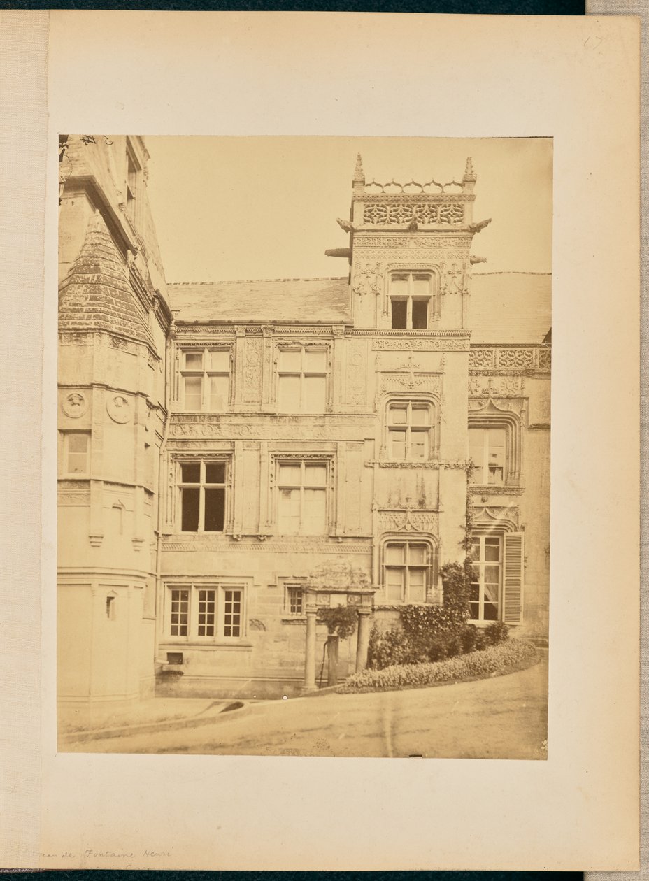 Château de Fontaine-Henri od William J. Stillman