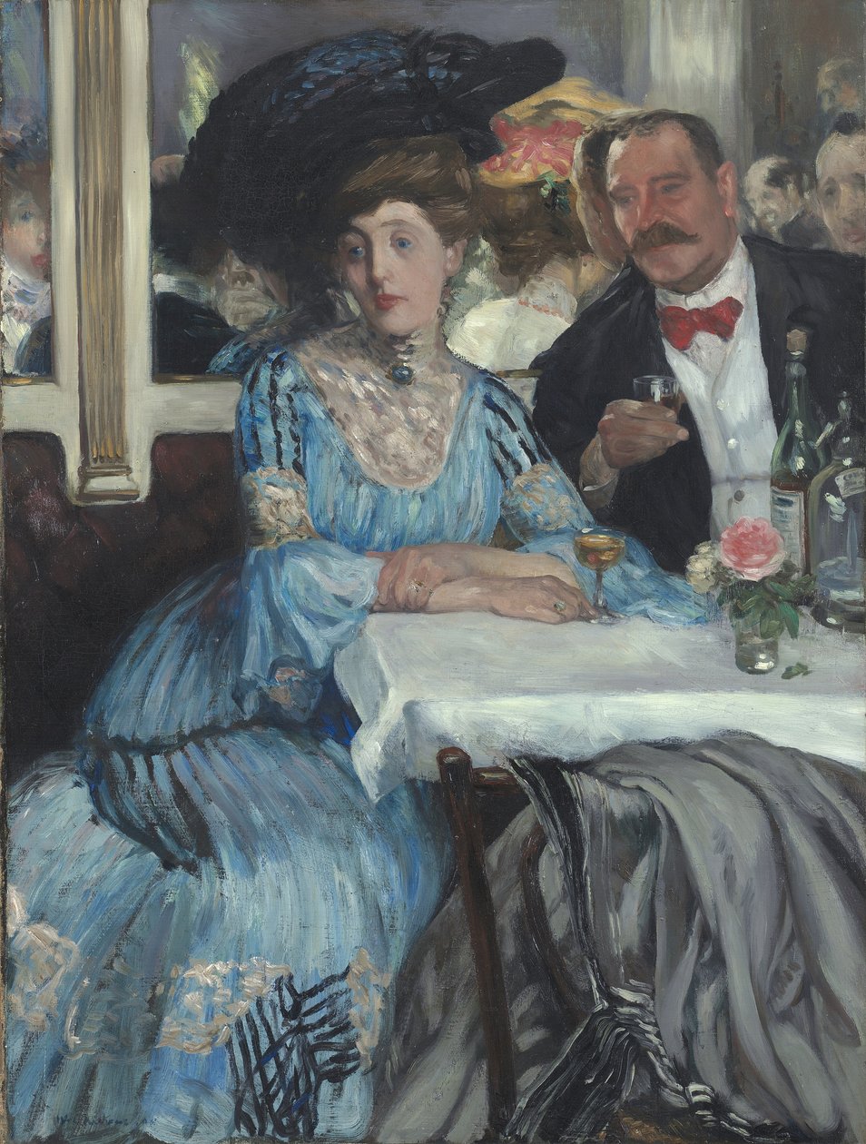 U Mouquinů, 1905 od William James Glackens