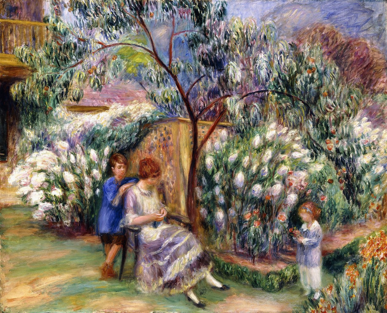 Na zahradě od William James Glackens
