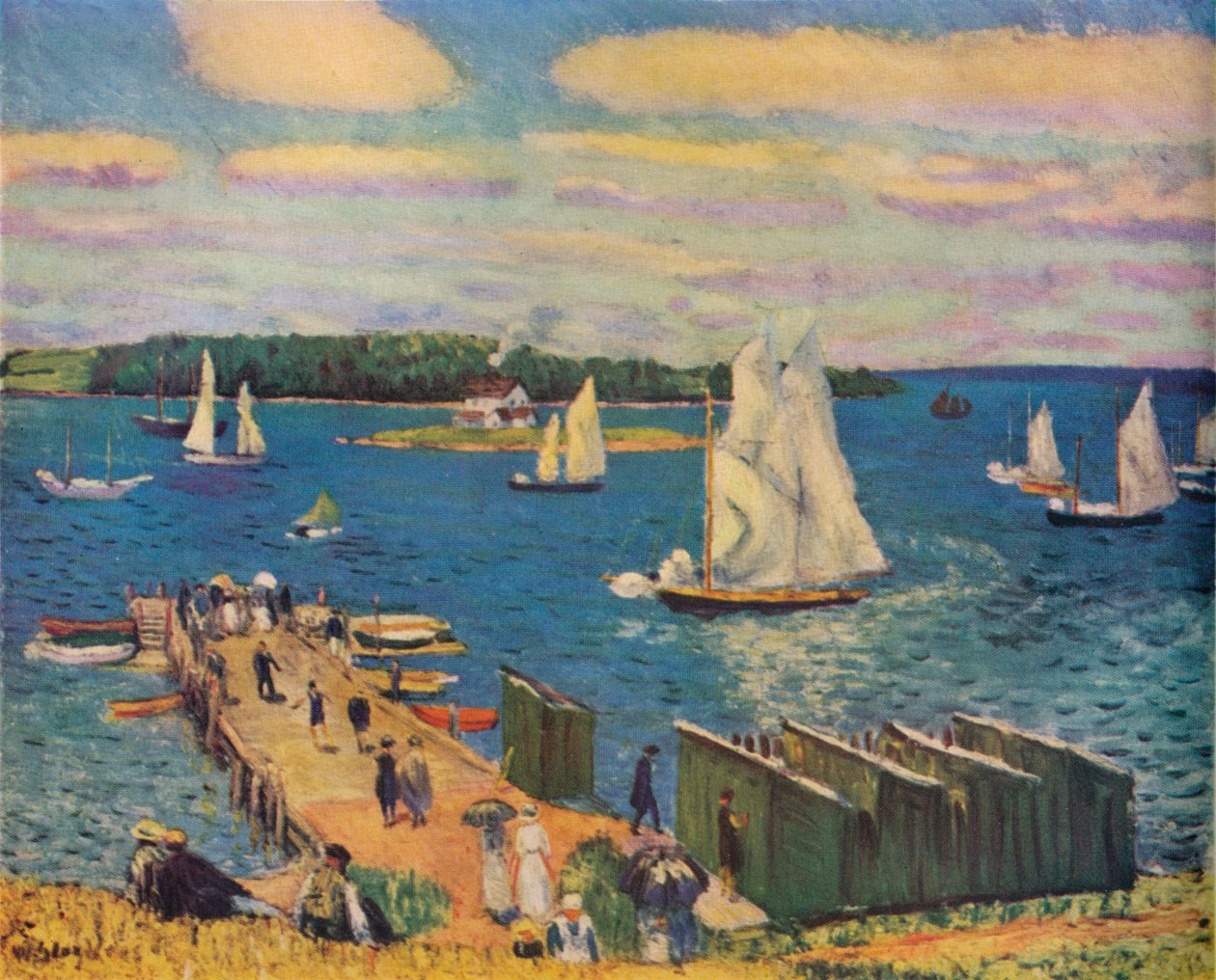 Mahone Bay, 1911 od William James Glackens