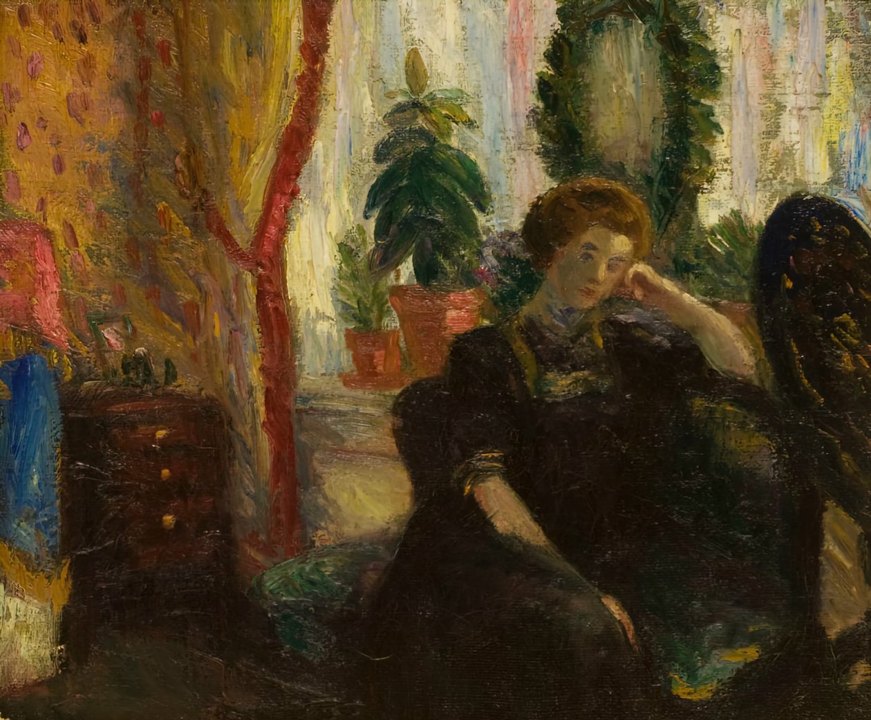 Umělcova žena, c. 1905. od William James Glackens