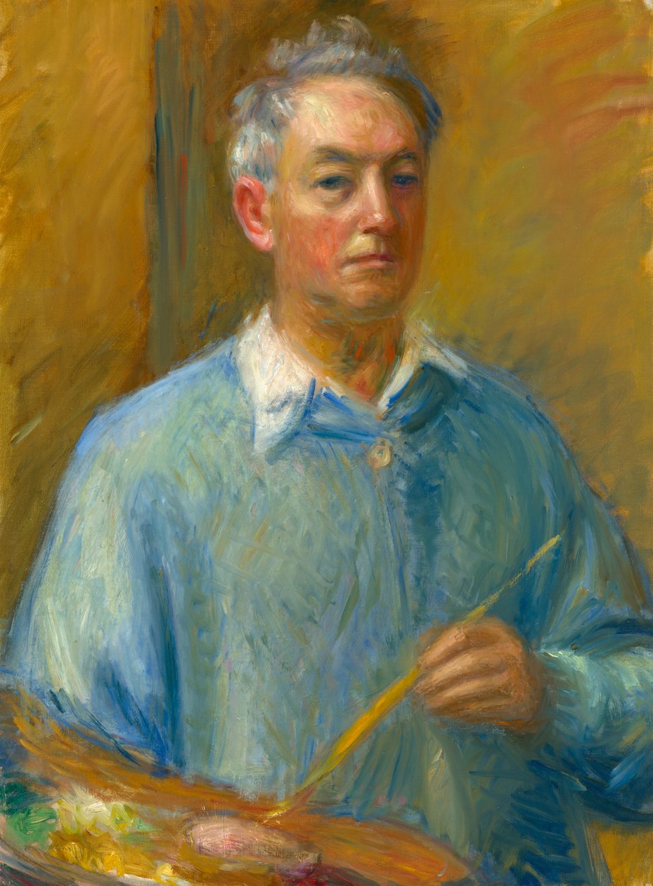 William Glackens Autoportrét, c. 1935. od William James Glackens