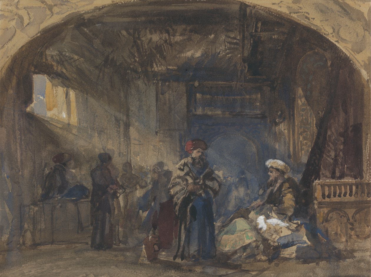 Káhirský bazar od William James Muller