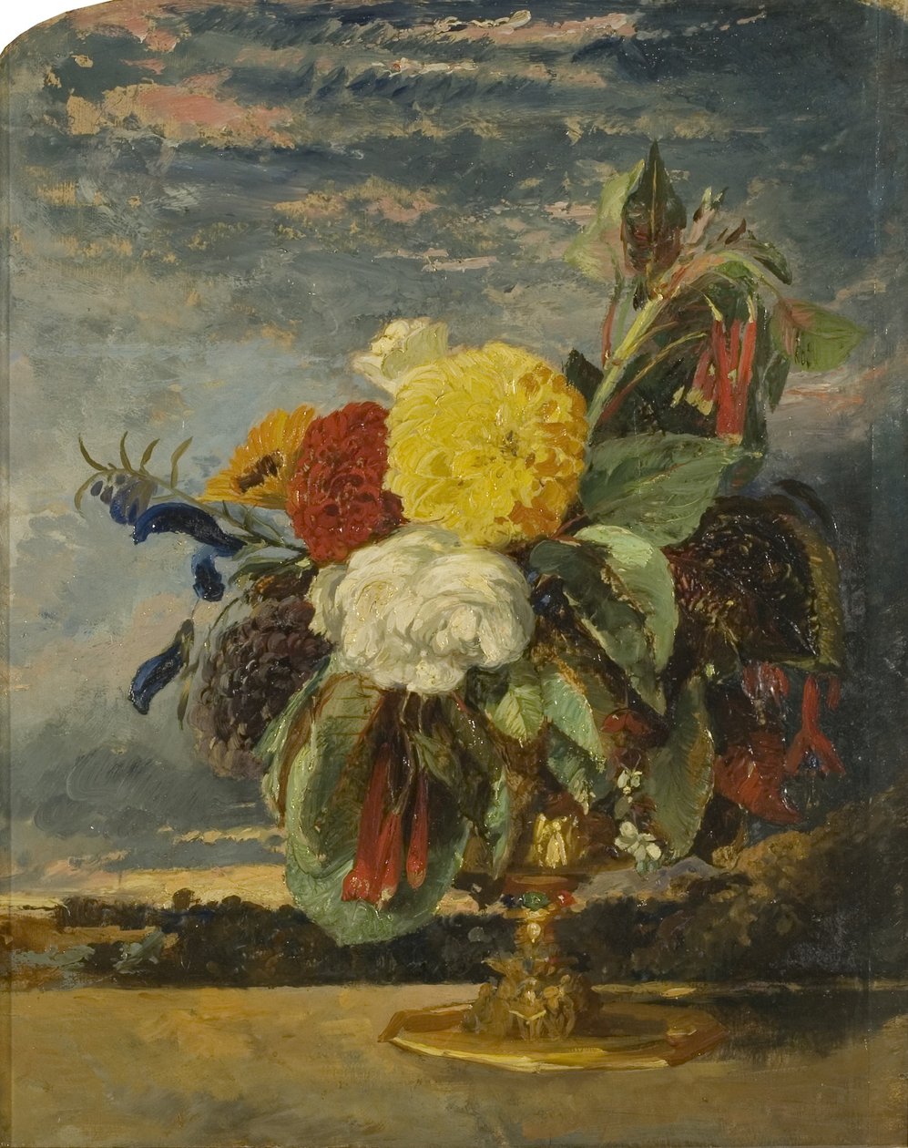 Kus květiny od William James Muller