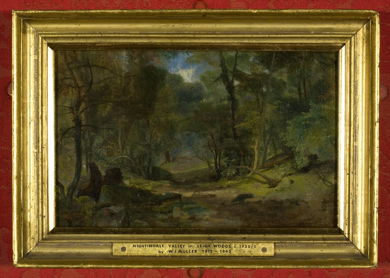 Nightingale Valley, cca 1831 (olej na plátně) od William James Muller