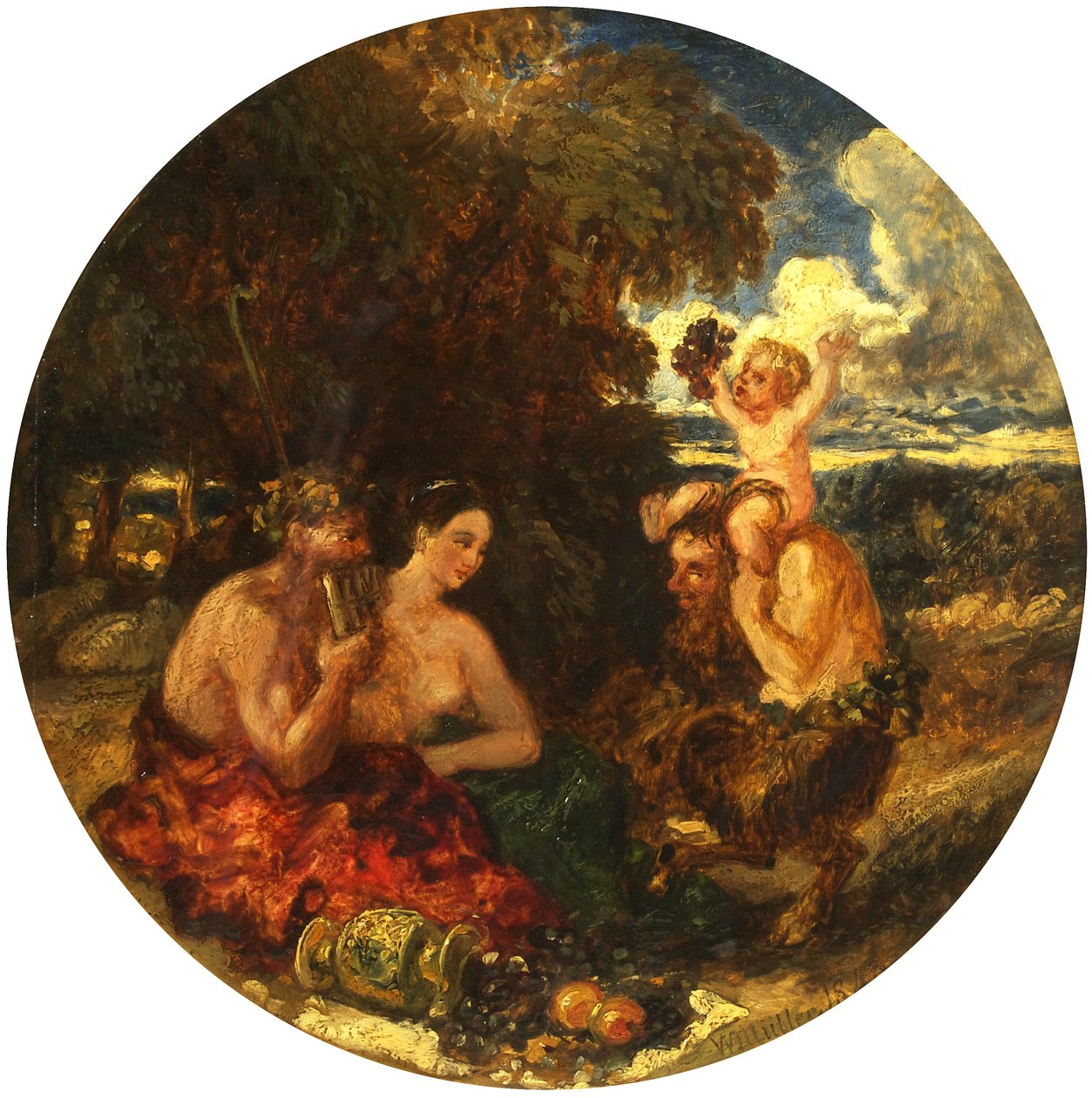Bůh Pan od William James Muller