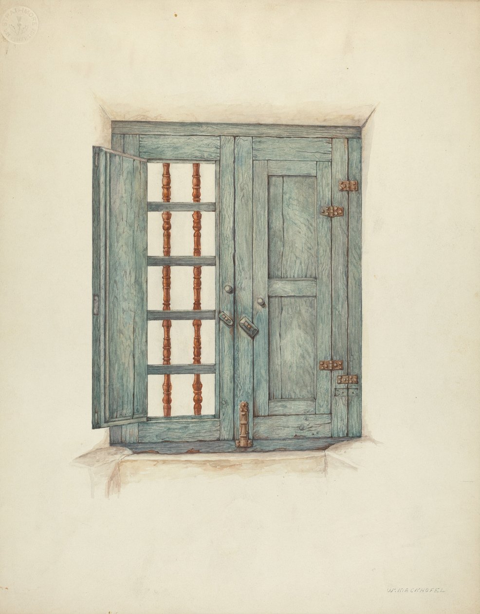 okenice a detaily, c. 1939. od William Kieckhofel