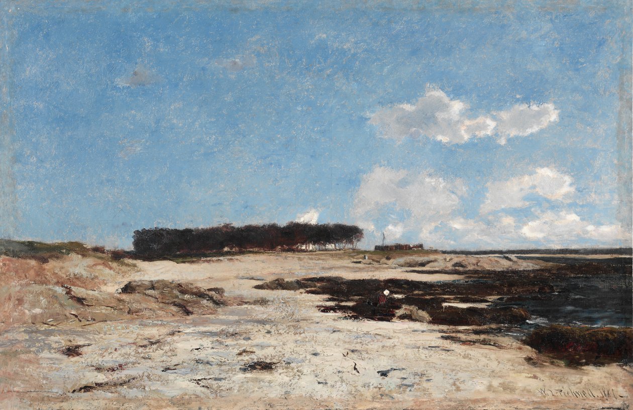 Pointe de Cabello, Bretaň, 1881. od William L. Picknell