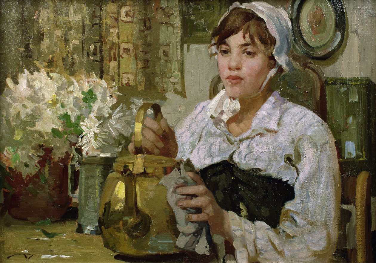 Páteční ráno (olej na plátně) od William Lee Hankey