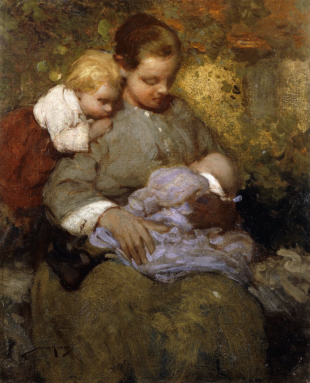 Matka a dítě od William Lee Hankey