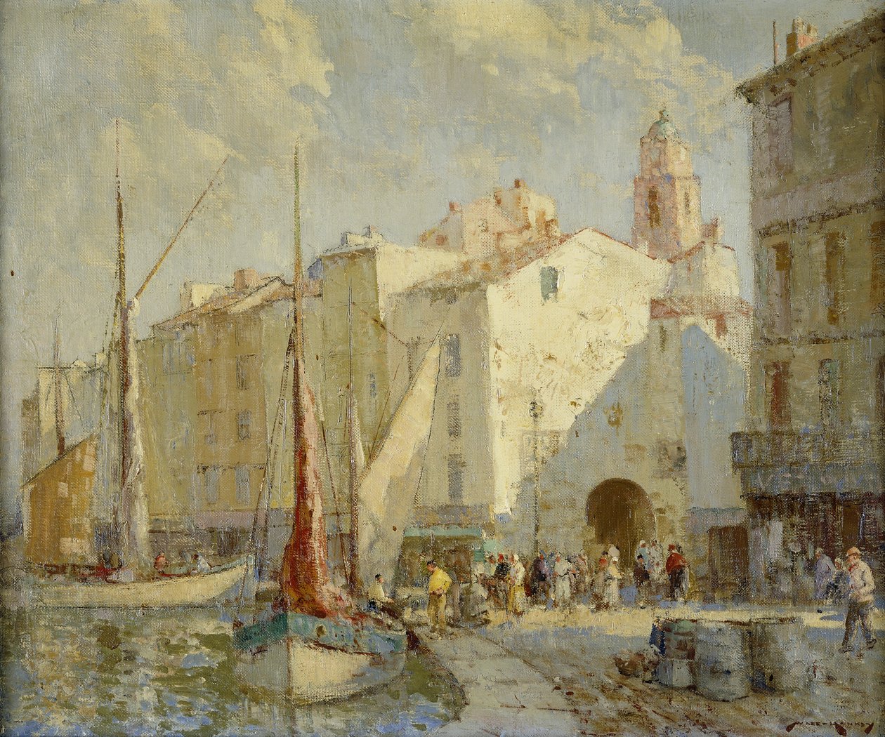 St. Tropez od William Lee Hankey