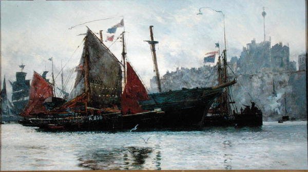Přístav Ramsgate od William Lionel Wyllie