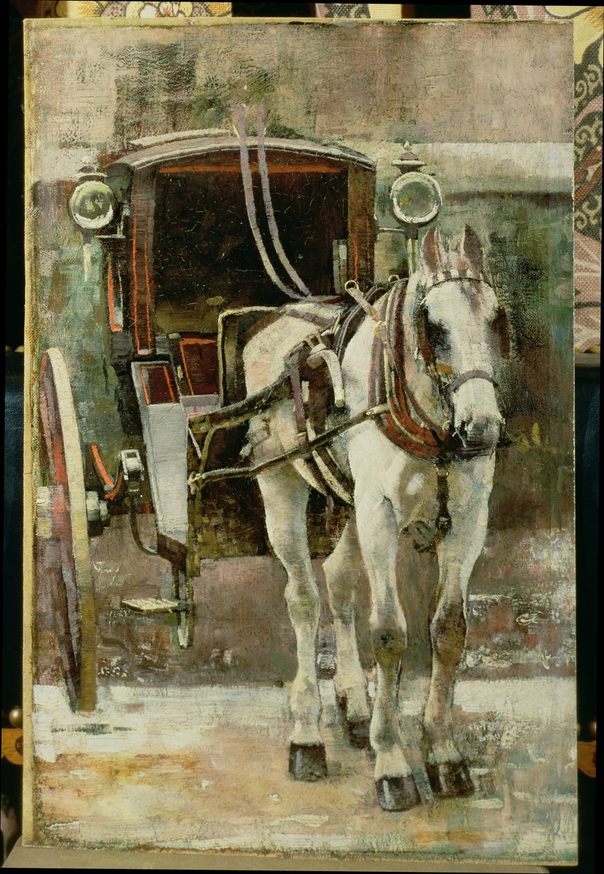 Kabina Hansom od William Logsdail